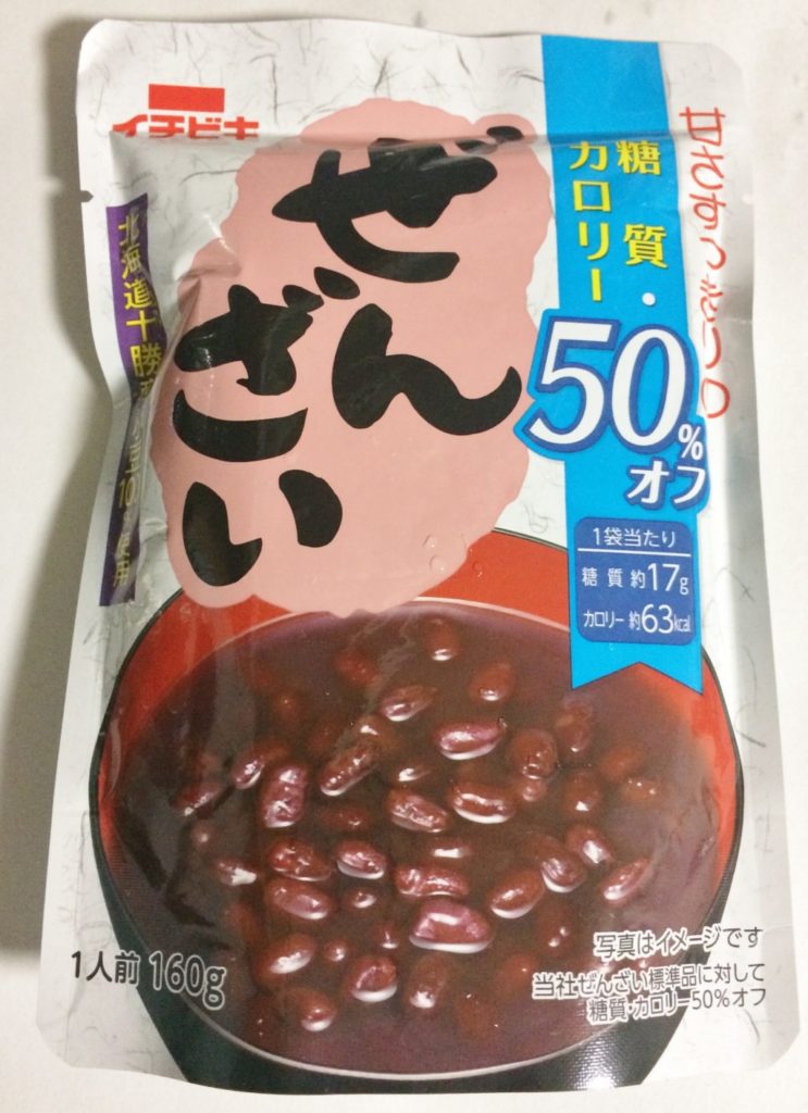 イチビキ 甘さすっきりの糖質カロリー 50％オフ豆乳ぜんざい